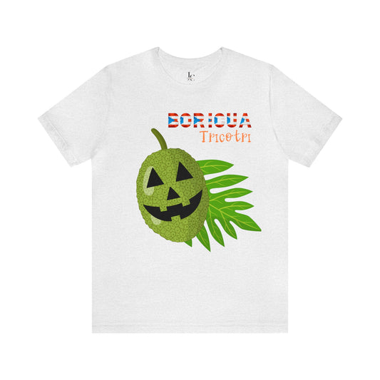 Boricua Jack-O' Lantern Short Sleeve Tee