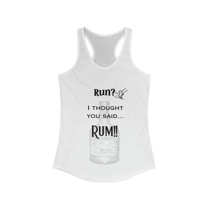 Run? Women's Ideal Racerback Tank