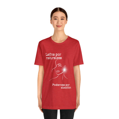 Latina Poderosa, Latina Shirt, Diversity Tshirt, Hispanic Heritage, Latina Pride, Latina Strong, Latin X Short Sleeve Tee