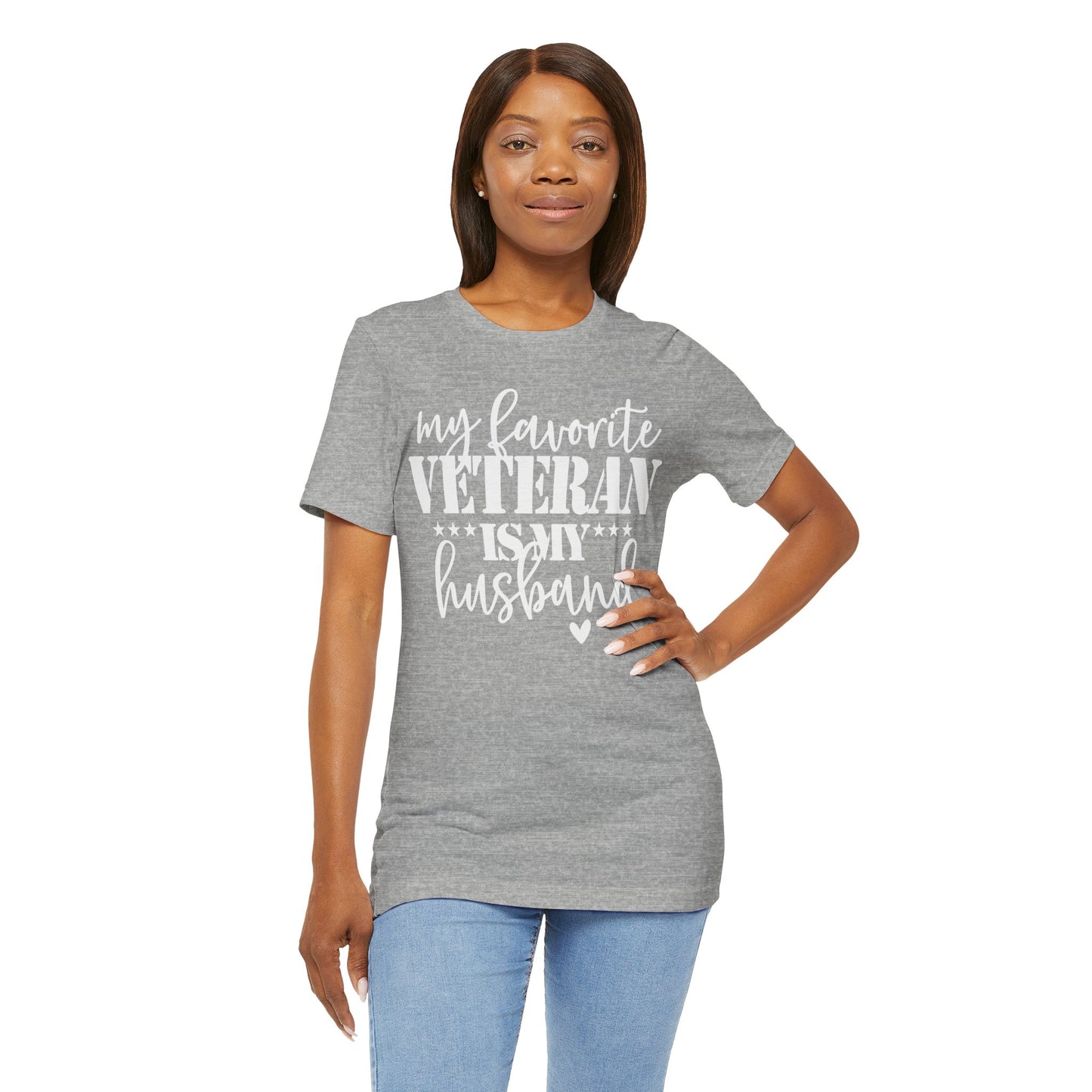 Veteran Husband Bella Canvas Tee