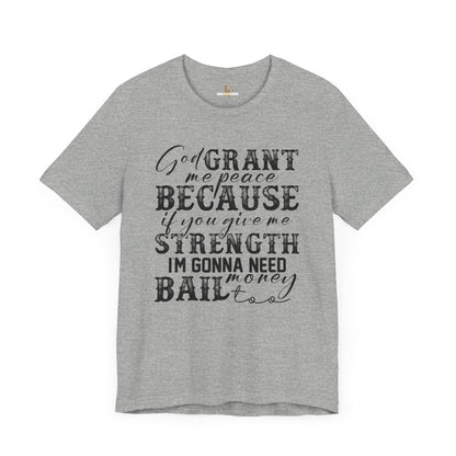 Funny Sarcastic Shirt, Funny tshirts, sarcastic tshirts, bail money funny shirts