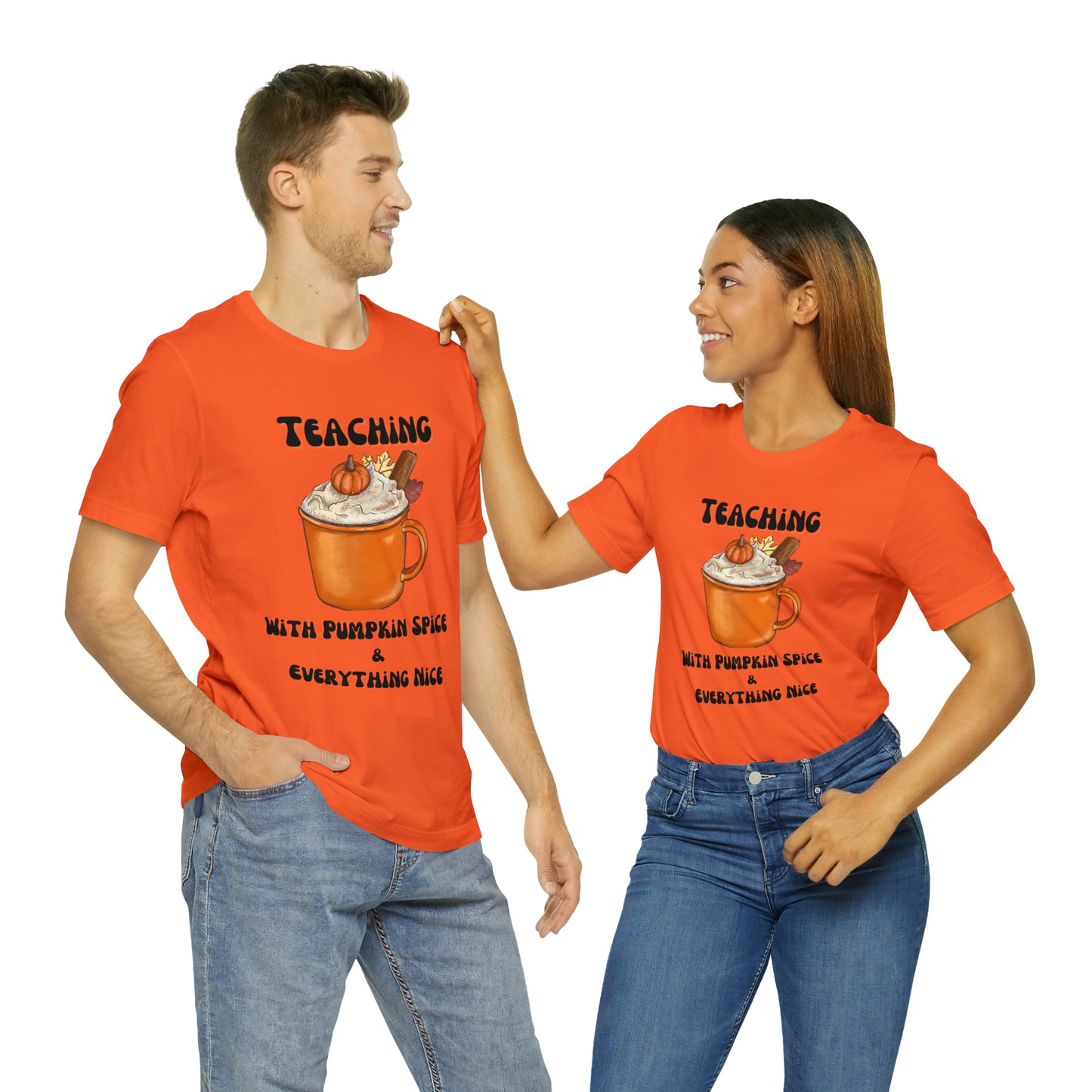 Pumpkin Spice Unisex Jersey Short Sleeve Tee