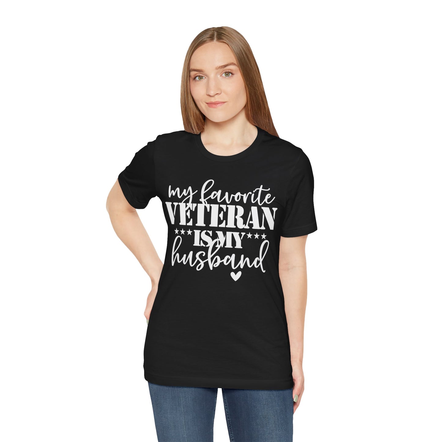 Veteran Husband Bella Canvas Tee