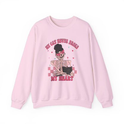 Cat Lovers Valentine Sweatshirt