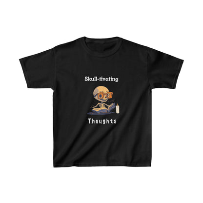 Kid Skeleton Reading Book Kids Heavy Cotton™ Tee