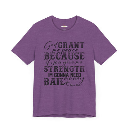 Funny Sarcastic Shirt, Funny tshirts, sarcastic tshirts, bail money funny shirts