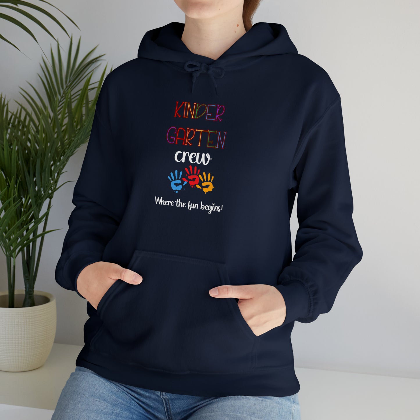 Adult Kindergarten Crew Unisex Heavy Blend™ Hooded Sweatshirt