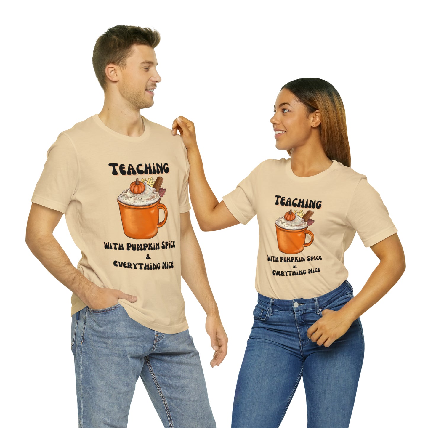 Pumpkin Spice Unisex Jersey Short Sleeve Tee