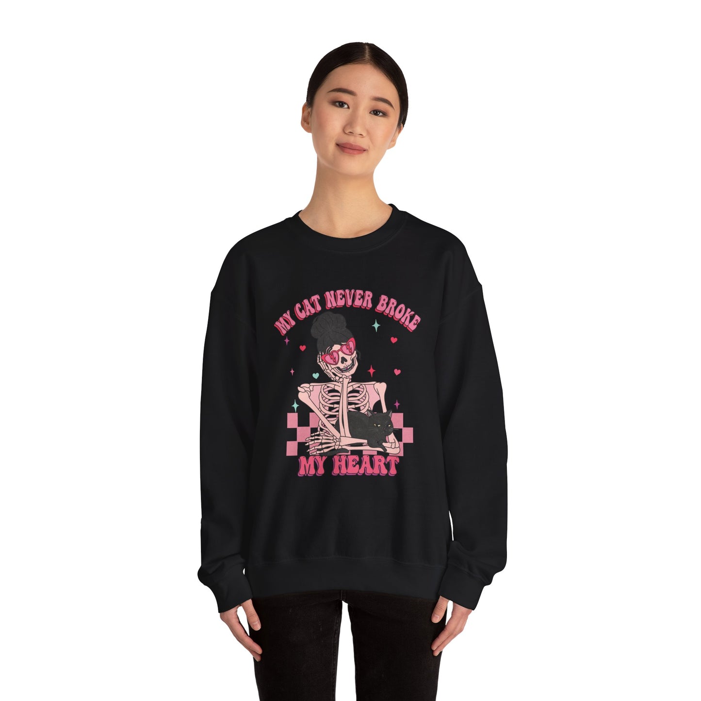 Cat Lovers Valentine Sweatshirt