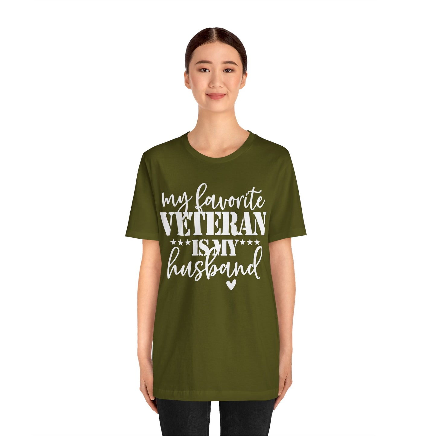 Veteran Husband Bella Canvas Tee