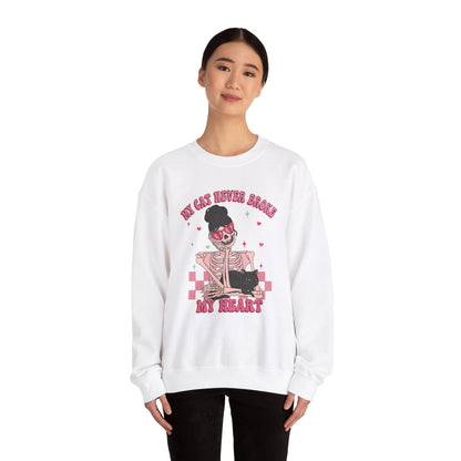 Cat Lovers Valentine Sweatshirt