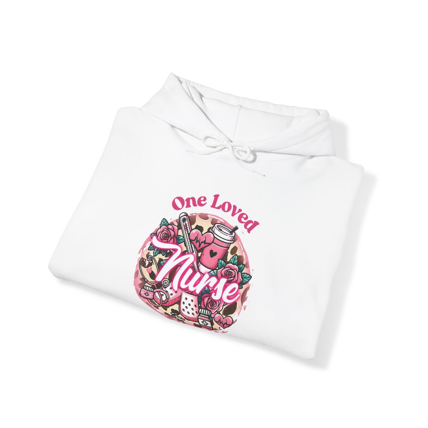 Nurse Valentine's Day Hooded Sweatshirt