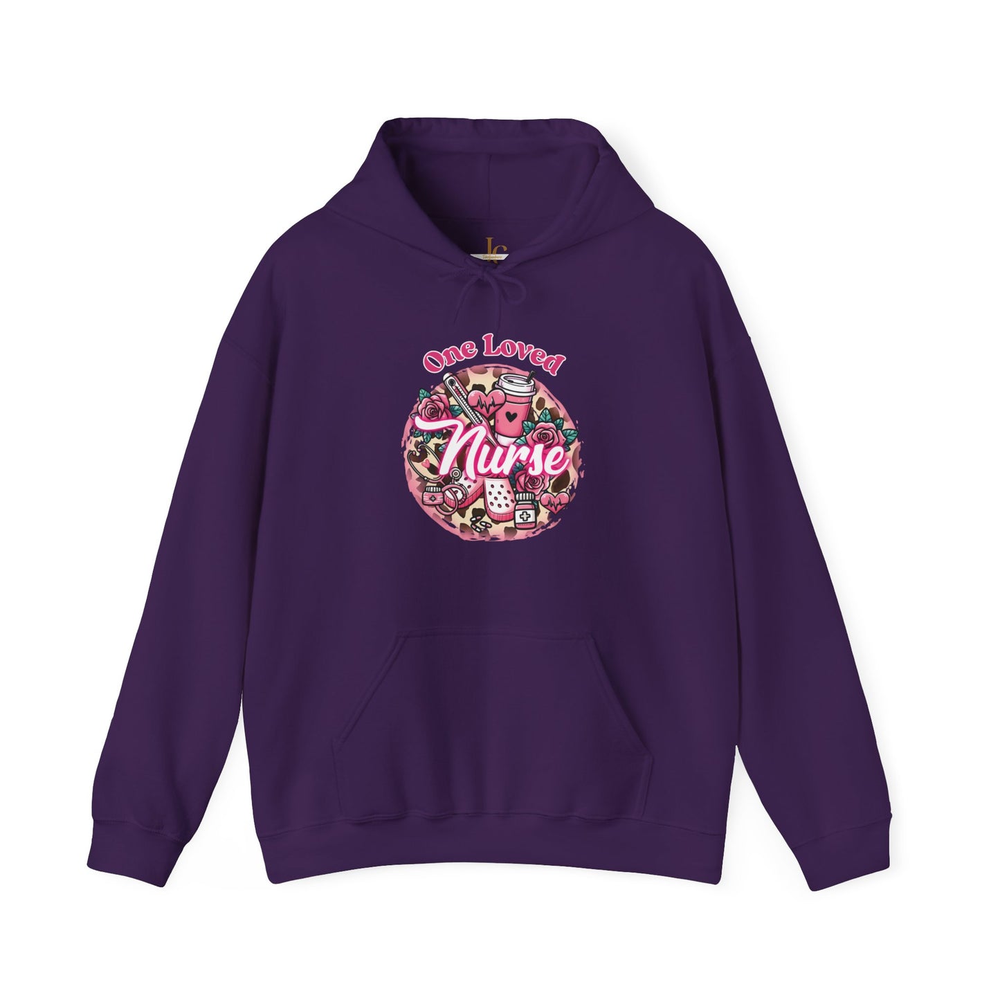 Nurse Valentine's Day Hooded Sweatshirt