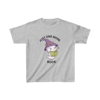 One More Booook Ghost Reading Kids Heavy Cotton™ Tee